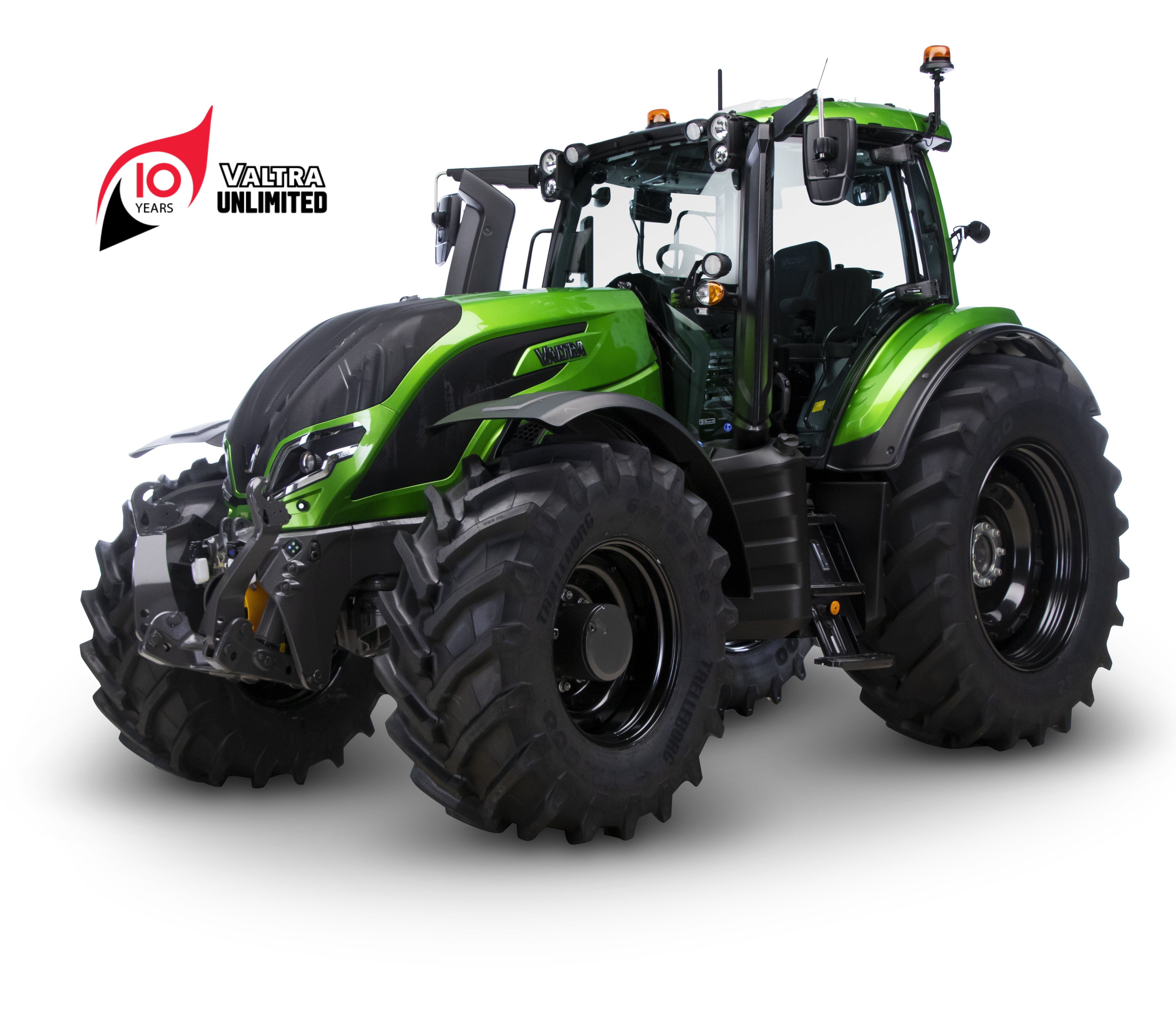 Valtra Unlimited Green-Edition mit 10 Jahre-Logo